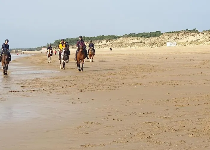 Апартаменты A 1km Des Plages Avec 2 Velos Elec